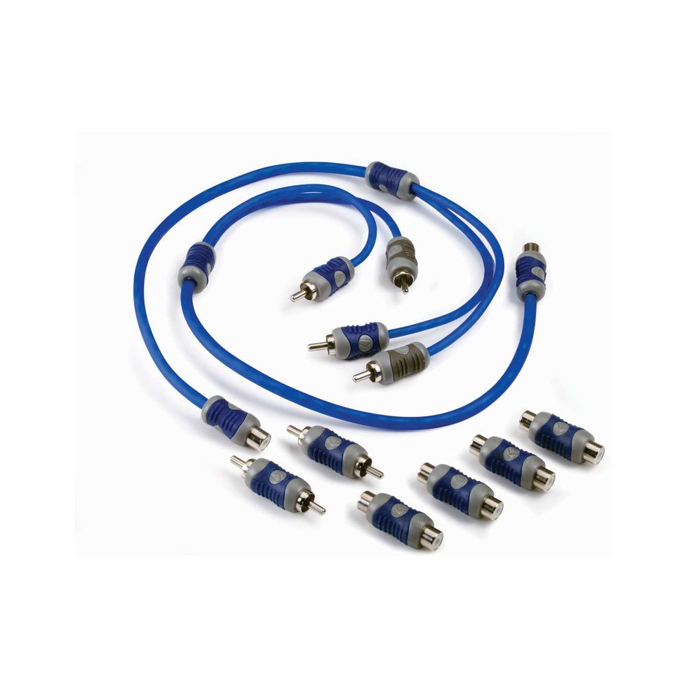 K-SERIES Y-ADAPTER INTERCONNECT RCA MALE W/ FEMALE ADAPTERS; RoHS COMPLIANT