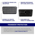 18C WRANGLER JL FORM LIGHTING LED LICENSE PLATE LIGHT (SINGLE)