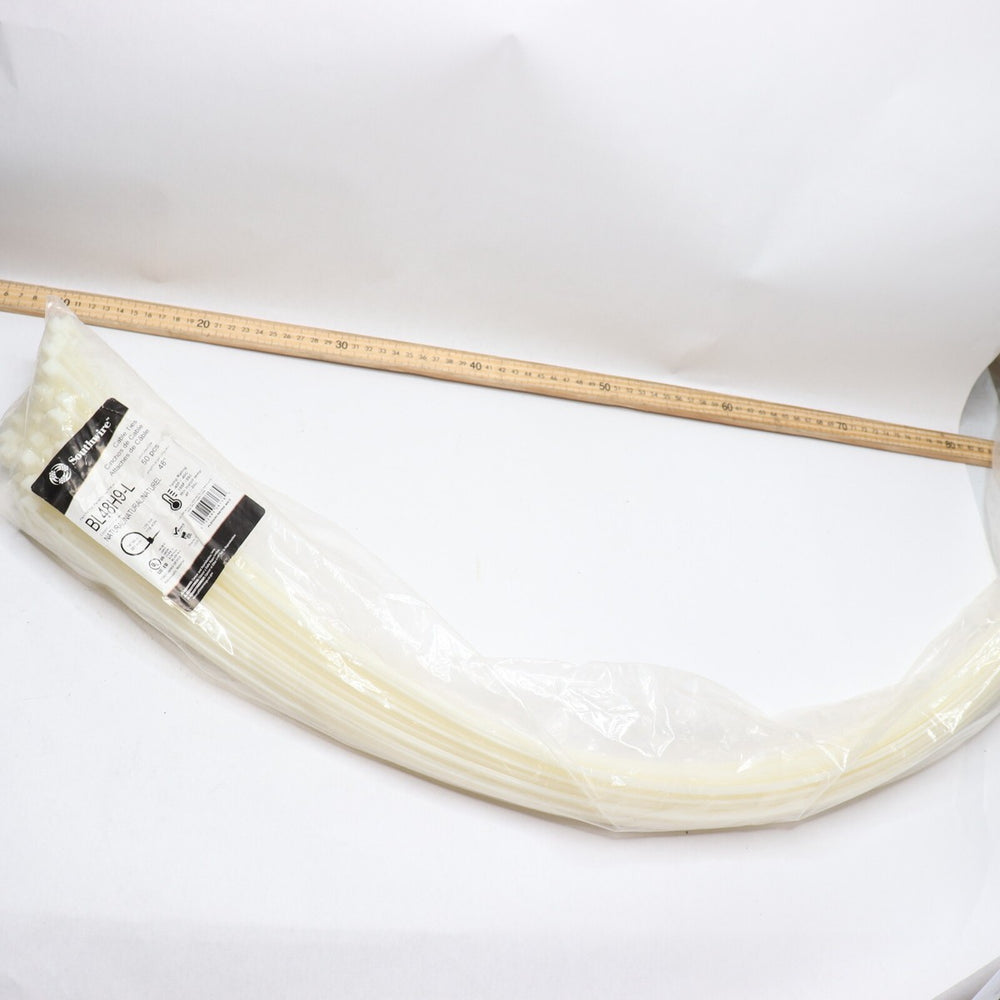 48IN 175LB NATURAL CABLE TIE 50 PER BAG