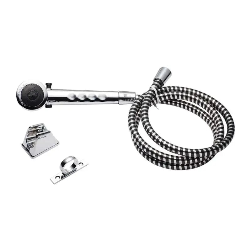 RV SHOWER HEAD & HOSE CHROME POLISHED