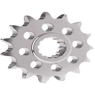Vortex Racing Steel Front Sprocket 530 17 Tooth- Silver