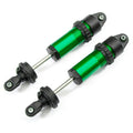 SHOCK CAPS ALUMINUM (GREEN-ANODIZE