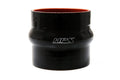 HPS Performance 2.5 ID 3 Long High Temp 4-ply Reinforced Silicone Hump Coupler Hose Black (63mm ID 76mm Length)