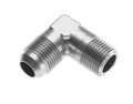 12 90 DEGREE MALE ADAPTER TO 08 (1/2) NPT MALE CLEAR
