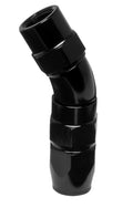 Vibrant -3AN 30 Degree High Flow Hose End Fitting for PTFE Lined Hose - Aluminum