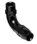 Vibrant -3AN 90 Degree High Flow Hose End Fitting for PTFE Lined Hose - Aluminum
