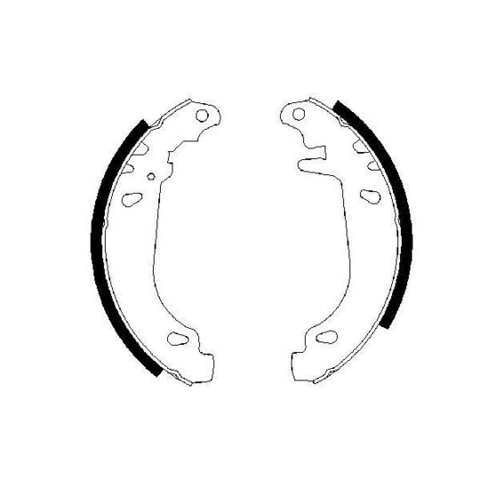 NEW PARKING BRAKE SHOE