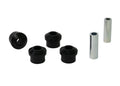 Control arm - lower inner front bushing 4 Bushings 2 Tubes Install Guide Grease