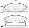 C-TEK Ceramic Brake Pads