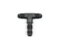Fragola -6AN Bulkhead Tee - Black
