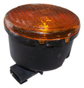 Right Front Park and Turn Signal Lamp, Amber w/ Clear Bulb for 07-13 JK Wrangler Crown Automotive