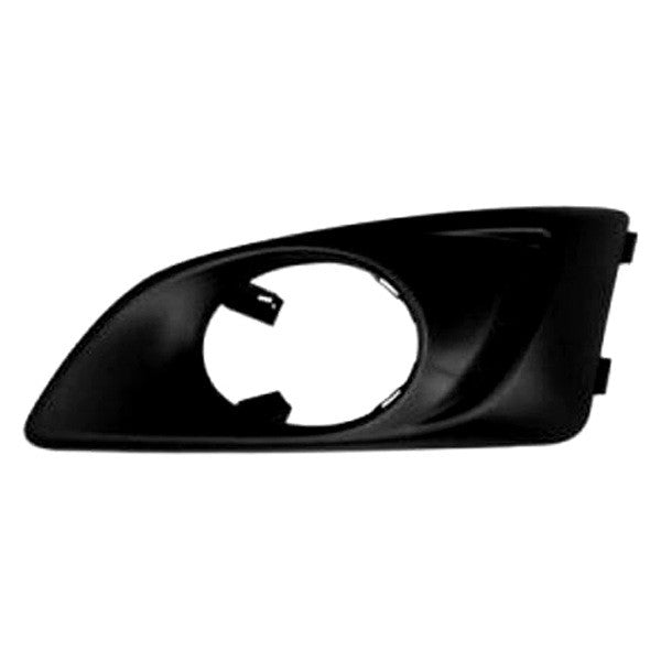 LH FRONT BUMPER INSERT FOG LAMP COVER BLACK W/ FOG LAMP SONIC 1216