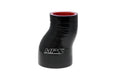 HPS Performance 1-3/4 - 2 ID 3 Long High Temp 4-ply Reinforced Silicone Offset Reducer Coupler Hose Black (45mm - 51mm ID 76mm Length)