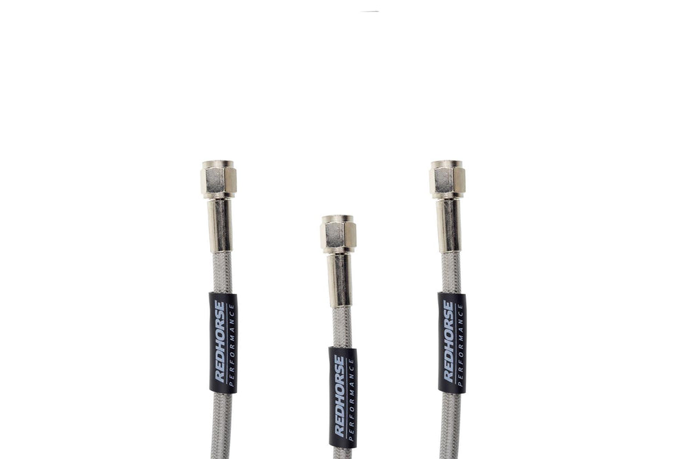 3AN Pre-Assembled Brake Lines- Stainless