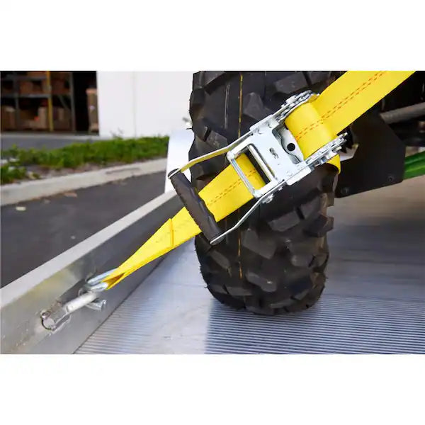 16FT X 2IN PADDED RATCHET TIEDOWN JHK 3333 WLL (10000 LBS. BREAK STRENGTH)