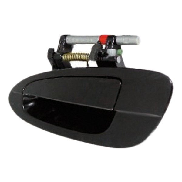 LH FRONT DOOR HANDLE OUTER W/O KEYHOLE BLK ALTIMA 0206
