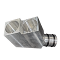 Diesel Power Source Dual Oil Drain Y Adapter Block for Cummins - OIL0113
