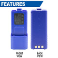 Rugged Radios V3 / RH5R Handheld Radio High Capacity 3800mAH Lithium Battery