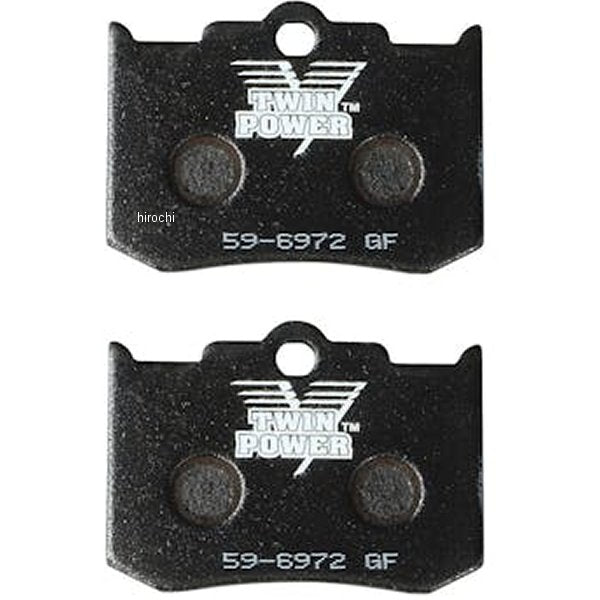 Twin Power 02-08 Indian Organic Brake Pads Front and Rear