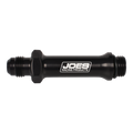 Port Fitting -6an Extended Black