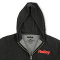 LTS HOLLEY FULL-ZIP HOODIE -CHARCOAL HE