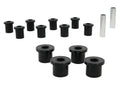 REAR LEAF SPRING AND SHACKLE BUSHING KIT FITS JEEP SCRAMBLER 8185