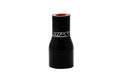 HPS Performance 1 - 2 ID 3 Length Silicone Reducer Coupler Hose High Temp 4-Ply Reinforced Black (25mm - 51mm ID 76mm Long)
