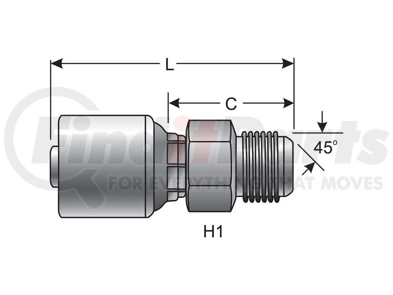 HYDRAULIC COUPLING - MEGACRIMP