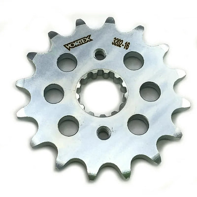 Vortex Racing Steel Front Sprocket 520 16 Tooth- Silver