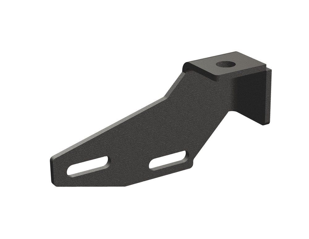 ~(2 lbs. 6X4X4)~ JL Destroyer CB Antenna Mount for Rear Door Plate Black Powder Coated 2018-20xx Jeep JL Wrangler