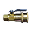 JR PRODUCTS COUPLER WITH SHUTOFF