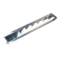 STAINLESS RECESSED 8-SLOT VENT