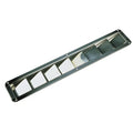 STAINLESS RECESSED 8-SLOT VENT