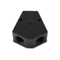 Vibrant Performance - 10821 - Y-Block Adapter with 1/8 in. NPT Port, Single Size: 1/2 in. NPT, Dual Size: 3/8 in. NPT