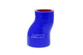 HPS Performance 1-1/2 - 2 ID 3 Long High Temp 4-ply Reinforced Silicone Offset Reducer Coupler Hose Blue (38mm - 51mm ID 76mm Length)