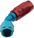10 AN 90 DEGREE CRIMP STYLE HOSE END BLACK