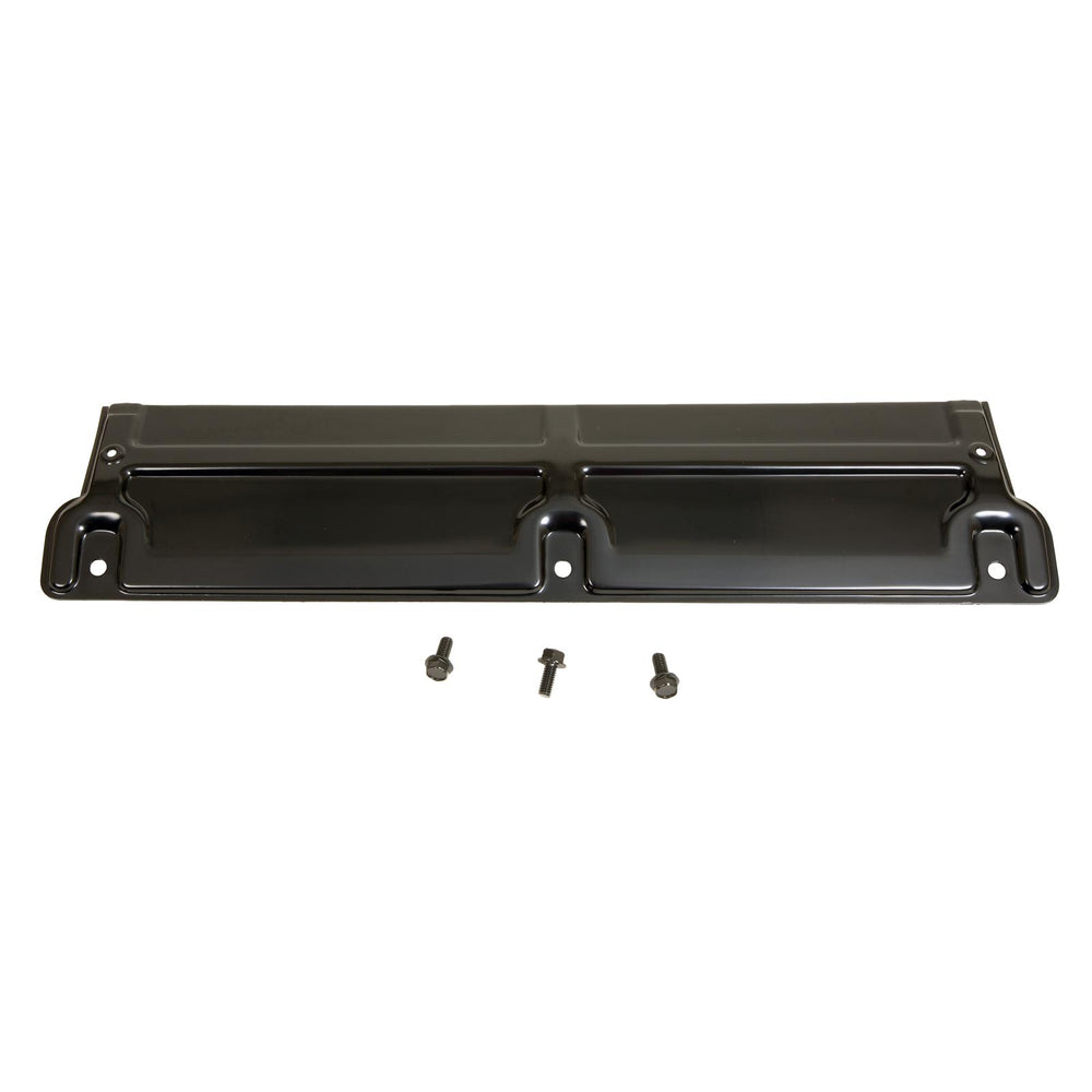 RADIATOR TOP PLATE; BLACK; 3 BOLT H