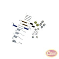 Drum Brake Hardware Kit for 1990-2006 Jeep TJ, YJ, XJ, MJ w/ 9 Inch Drums Crown Automotive