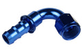 10 120 DEGREE AN/JIC HOSE END PUSH LOCK BLACK