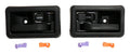 Interior Door Handle Kit for 1982-2006 Jeep CJs, YJ, TJ w/ Full or Half Doors Crown Automotive
