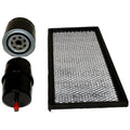 Master Filter Kit for Select 91-96 Jeep XJ Cherokee, MJ Comanche w/ 4.0L, 2.5L Crown Automotive
