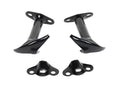 Kentrol 55-95 Jeep CJ/Wrangler YJ Hood Catch Pair - Powdercoat Black