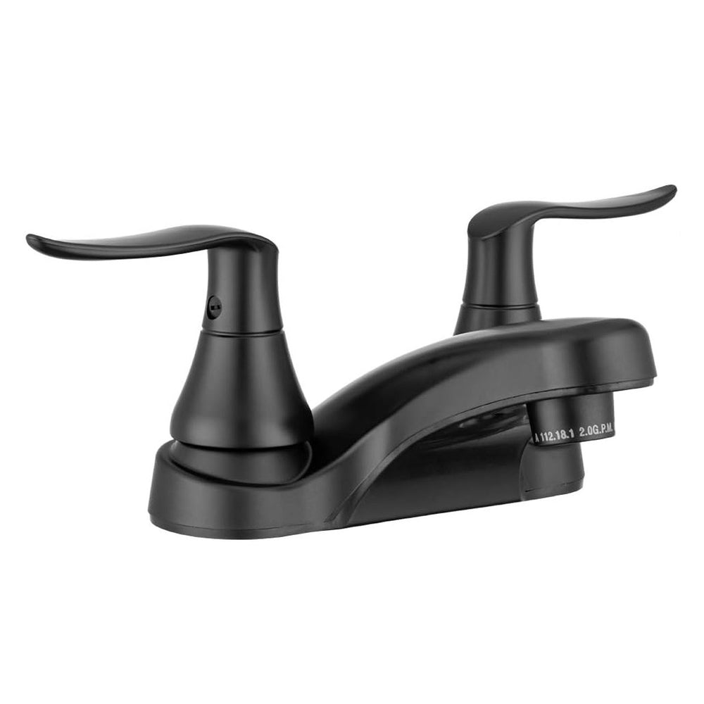 ELEGANT RV LAVATORY FAUCET MATTE BLACK