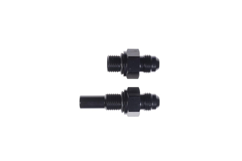4L80E4L85E TRANSMISSION FITTINGS1/4 NPSM TO06AN MALE BLACK PAIR