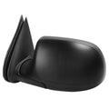 MANUAL SIDE MIRRORS MATE BLACK - LEFT