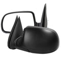 MANUAL SIDE MIRRORS MATE BLACK - LEFT