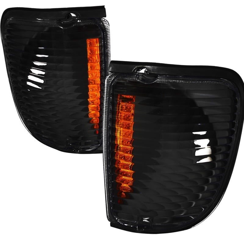 CORNER LIGHTS BLACK HOUSING