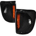 CORNER LIGHTS BLACK HOUSING