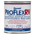 PRO FLEX RV MULTIPURPOSE BRUSHABLE REPAIR COATING 1QT. CRYSTAL CLEAR