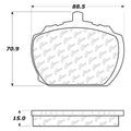C-TEK Semi-Metallic Brake
